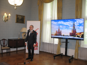On the solemn reception in the Embassy of Russia in Oslo on the occasion of the 80th Anniversary of the Victory in the Great Patriotic War, May 9, 2025