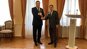 Om tildeling av dekorasjoner av Russlands Utenriksministerium Om tildeling av dekorasjoner av Russlands Utenriksministerium