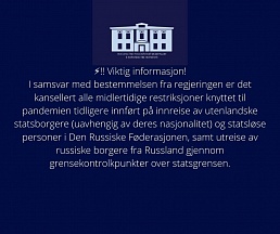 Kansellering av korona restriksjoner Kansellering av korona restriksjoner
