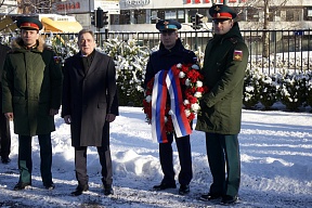 Возложение по случаю Дня защитника Отечества Возложение по случаю Дня защитника Отечества